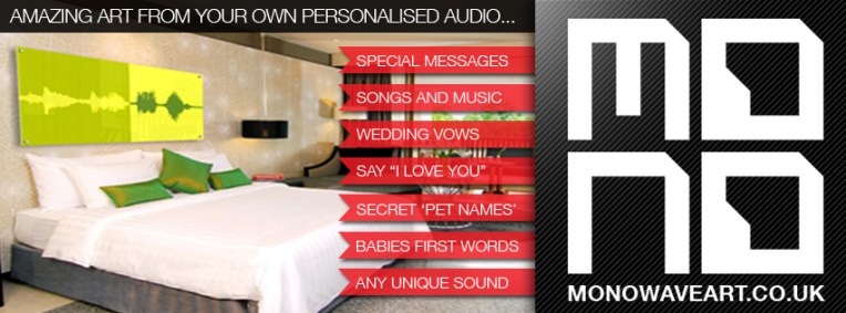 monowaveart soundwave art