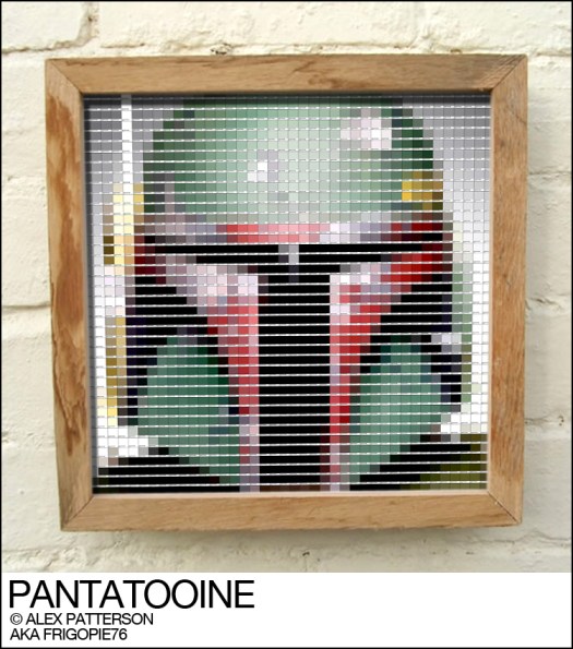 boba fett pantone swatch art