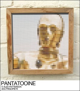 c3p0 pantone swatch art