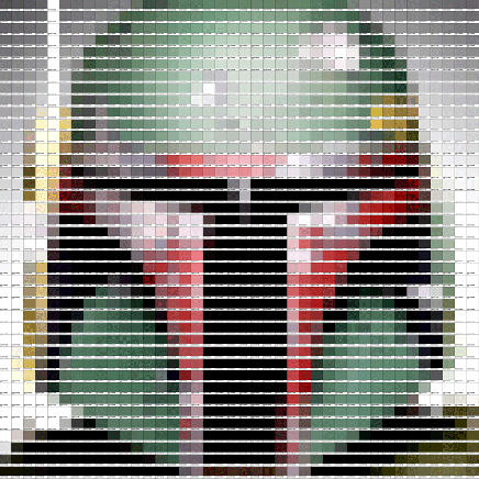 boba fett pantone art