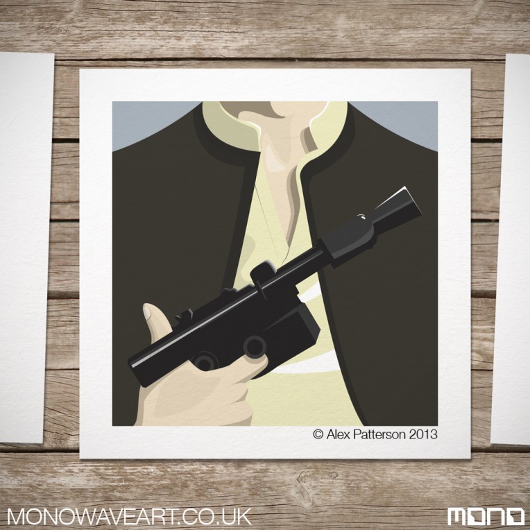 Han Solo Minimalist Art