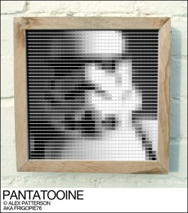 stormtrooper pantone swatch art