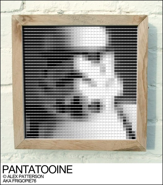 stormtrooper pantone swatch art