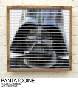 vader pantone swatch art