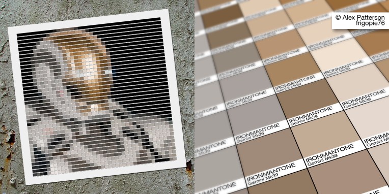 ironman mark 39 gemini pantone art