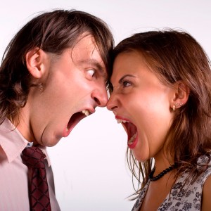 arguing couple