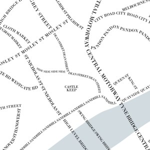 newcastle map detail