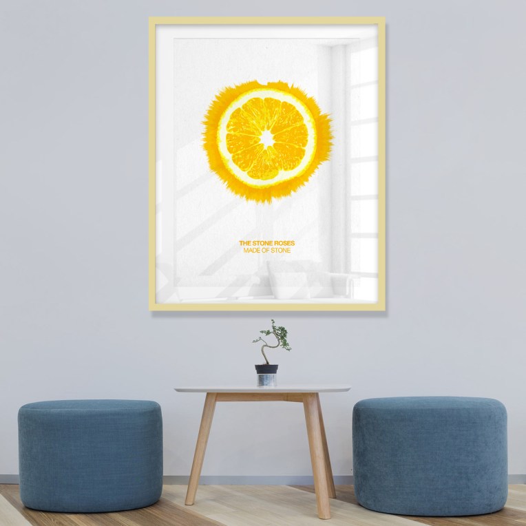 The Stone Roses Made of Stone on wall