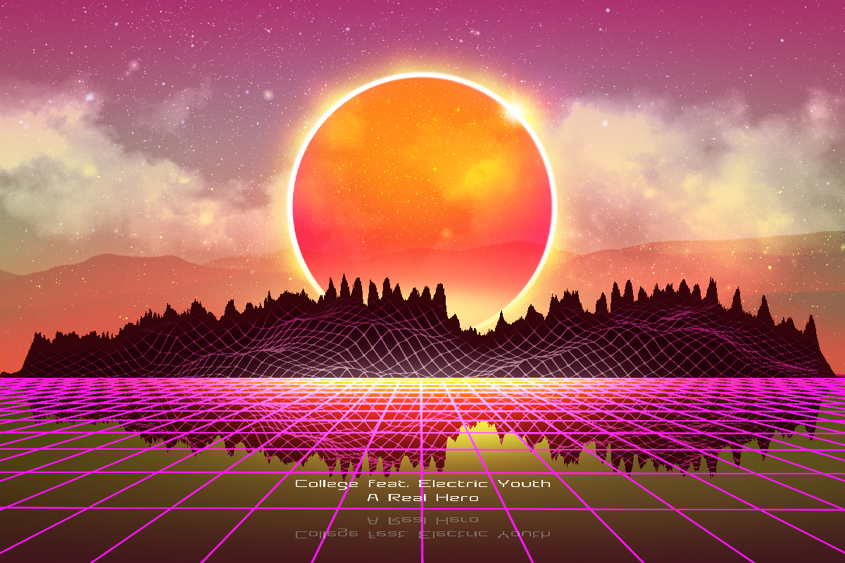 Synthwave College Real Hero
