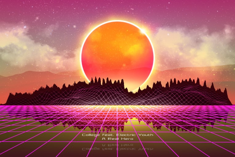 Synthwave College Real Hero